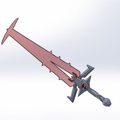 Crucible.jpg STL-Datei Crucible (Doom Sword) kostenlos・Modell für 3D-Druck zum herunterladen