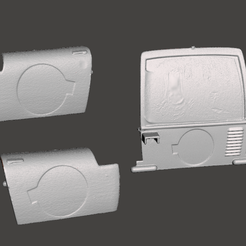 1.png Télécharger fichier STL ECTO-1 VINTAGE DE GHOSTBUSTERS • Modèle imprimable en 3D, malditayoko