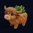Highland-Cow-Planter-3D-HCPR1-Render1.png Highland Cow Planter 3D HCPR1