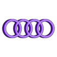 Audi Logo - Part II.STL Audi Logo