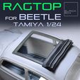 a5.jpg RAGTOP Sunroof for Beetle Tamiya 1-24 Modelkit