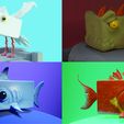 0.jpg Stylized Creatures PACK Low-poly