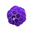 honey_twist.stl Fichier STL gratuit Organiseur de bureau en nid d'abeilles・Design à télécharger et à imprimer en 3D