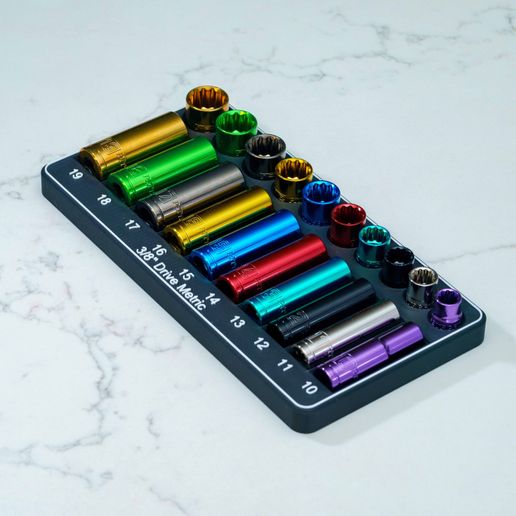 🛠️ Socket Holders for Harbor Freight sockets・Free STL File for 3D ...