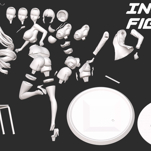PrivatyCuts.png Privaty | Nikke | 3D PRINTIG MODEL