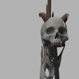 Demon Skeleton Scythe v23c.png Demon Skull Scythe