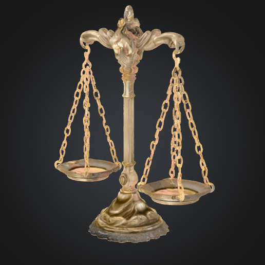 ⚖️ Balance of Justice・ STL File for 3D printing・Cults