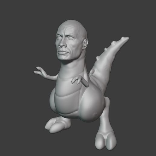 TyRockosaurus Rex 3D model