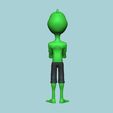 r4.jpg Alien Keychain v2 - Complete Body Funny Gift