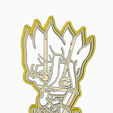FHTHEJJRD.png STL file ZENKU - COOKIE CUTTER - DR STONE / DOCTOR STONE・3D printable model to download