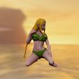 wip18.jpg princess zelda - swimsuit - hyrule warriors 3d print figurine 3D print model