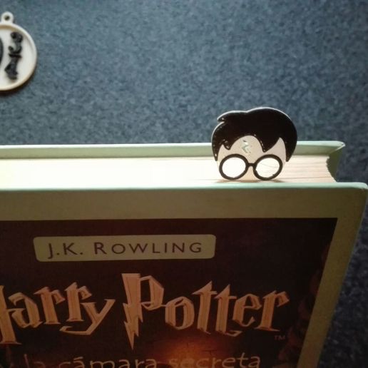 IMG-20170903-WA0018.jpg Archivo STL gratis Harry Potter Bookmark ⚡・Diseño por impresión en 3D para descargar, ScrapPrinting