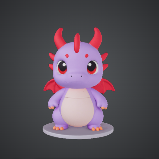 Chibi Baby Dragon – Cute Fantasy Creature