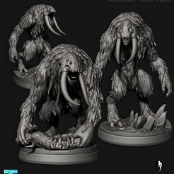 SnowElves_SnowDevils.png Archivo 3D Elfos de las nieves - Diablos de las nieves - Elfos espaciales・Objeto imprimible en 3D para descargar