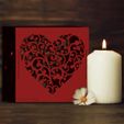 Heart.jpg Love heart box candle holder