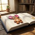 1.jpg Cute Cartoon Mouse Bookmark Jerry