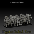 Example-Unit-Swords.png Egyptian Undead Army Bundle - Core Infantry
