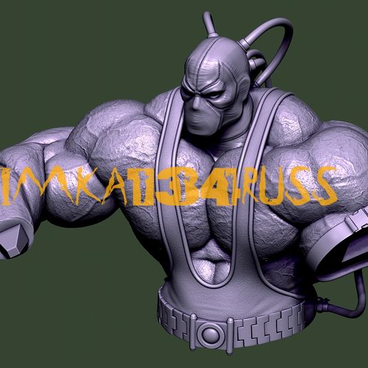 🃏 bane vs batman・ STL File for 3D printing・Cults
