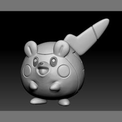 TogedemaruPokemon-Togedemaru.jpg Archivo STL Pokemon Togedemaru・Diseño para descargar y imprimir en 3D