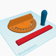 Ryobi_pic.png Free STL file Ryobi 900 Band Saw Mitre gauge・3D print design to download