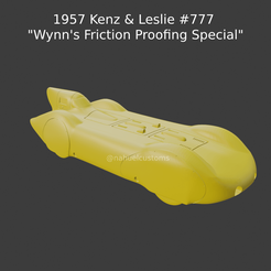Nuevo proyecto (42).png Fichier STL 1957 Kenz & Leslie #777 "Wynn's Friction Proofing Special"・Plan à imprimer en 3D à télécharger