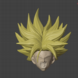 Captura.png Cabelo do Trunks Rage para SH Figuarts