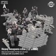 1.jpg Heavy Weapons Team. Dark Krocs. Renegades and Heretics. Compatibility class A.