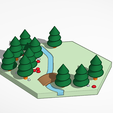 t725.png Forest hexagon tile 88mm
