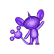 190#aipom.stl POKEMON Aipom & Ambipom (#190 & #424) - OPTIMIZED FOR 3D PRINTING