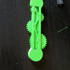 2018-10-09_18.13.35.jpg Free STL file Learning toy - Gear combination・3D printer model to download
