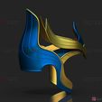 001l.jpg AJAK Crown - Salma Hayek Helmet - Eternals Marvel Movie 2021 3D print model