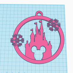 bola-navidad-ddisney.png Fichier STL Boule de Noël Disney・Plan à imprimer en 3D à télécharger