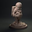 Astronaut_Clay.025.jpg Cute Astronaut Firgure 3D Print Model