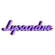 Lysandre.stl Lysandre