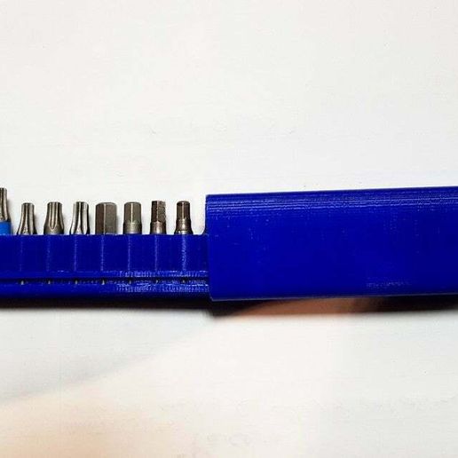 Box for pocket screwdriver bits. - 3D model önizlemesi