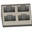 Retevis-Walkie-Talkie-Holder-for-Four-v1.png Retevis RT-22 Walkie-Talkie Stand x 4