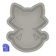 STL00783-5.png 1pc Yoga Cat Bath Bomb Mold