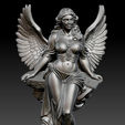 uikhkj.png Gardien céleste - Sculpture d'ange mythique gratuite (imprimable en 3D)
