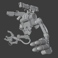 01.png Free STL file Technomancer Backpack・Model to download and 3D print