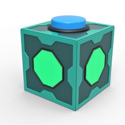 1.jpg Archivo 3D Caja de Meeseeks de Rick y Morty・Modelo para descargar e imprimir en 3D