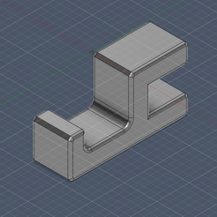 headphone-stand-v1.png STL file headphone mount・Model to download and 3D print