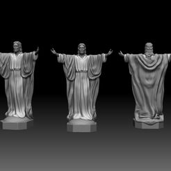 CRISTOREDENTOR1.jpg STL-Datei Statue von Christus dem Erlöser・Design zum Herunterladen und 3D-Drucken, abauerenator