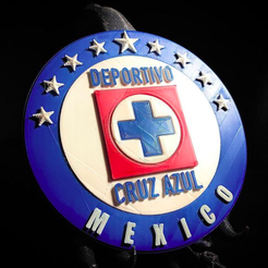 Screen-Shot-2021-06-28-at-3.53.24-PM.png Free STL file Cruz Azul - Escudo Campeón・Template to download and 3D print