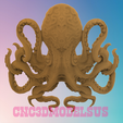 1.png Octopus 3D MODEL STL FILE FOR CNC ROUTER LASER & 3D PRINTER