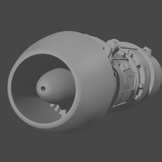 STL file WW2 jet engine jumo ju 004・3D printer model to download・Cults