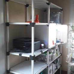 2019-05-14 21.13.13.jpg Free STL file connections for shelves・3D print model to download