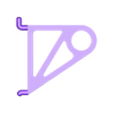 Peg_Board_Rod_Mount_0.75_Conduit_x_2.5.STL Organizador de barra de tablero de clavijas