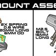 16-TIP98-MAG-mount.jpg UNW P90 styled Bullpup for the Tippmann 98 Custom NON-Platinum edition (the DOVE tail version)