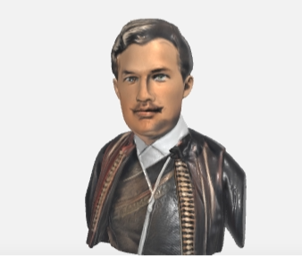 3D-Георги-Бенковски.png Георги Бенковски - Бюст / Georgi Benkovski - Bust