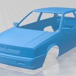 Mitsubishi-Colt-1984-1.jpg 3D file Mitsubishi Colt 1984 Printable Body Car・3D printing design to download, hora80
